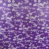 The Seding printing series features 100% polyester fabric with plum blossom tree and PVC foam at the bottom Specification image